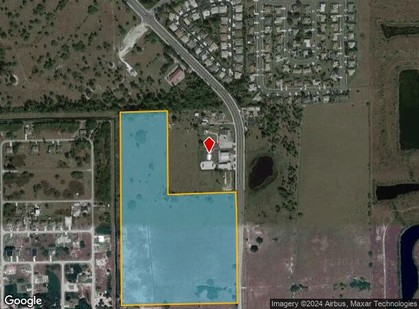  250 Homestead Rd S, Lehigh Acres, FL Parcel Map