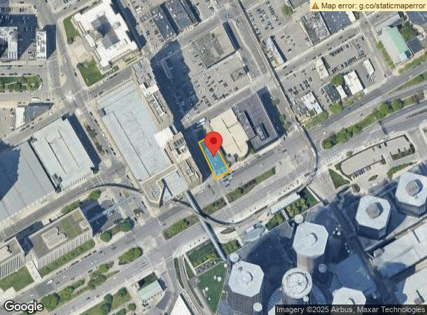  409 E Jefferson Ave, Detroit, MI Parcel Map