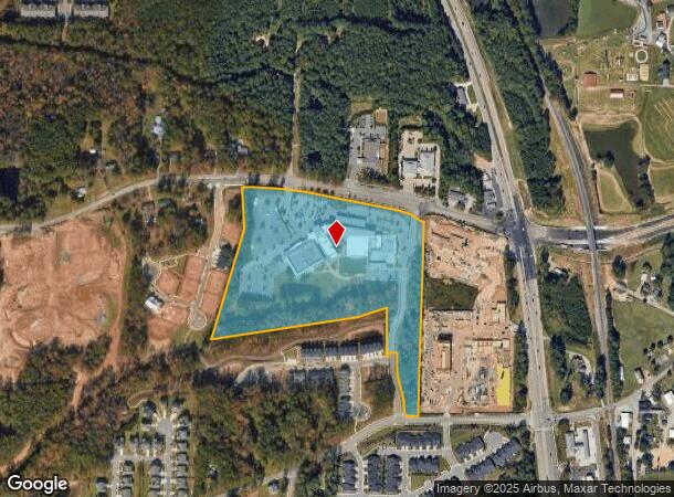 6903 Carpenter Fire Station Rd, Cary, NC Parcel Map