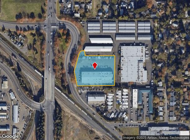  1471 Railroad Blvd, Eugene, OR Parcel Map