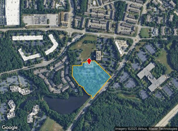  13010 Morris Rd, Alpharetta, GA Parcel Map