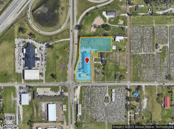 402 N Martin Luther King Hwy, Lake Charles, LA Parcel Map