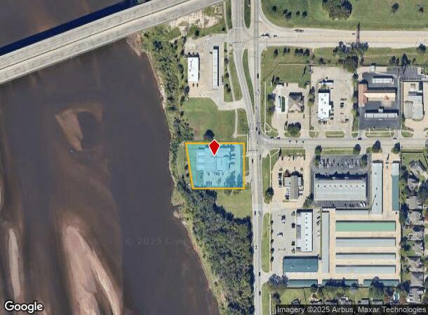  10102 Riverside Pky, Tulsa, OK Parcel Map