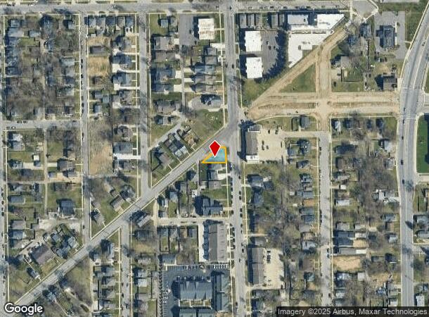  739 N Notre Dame Ave, South Bend, IN Parcel Map
