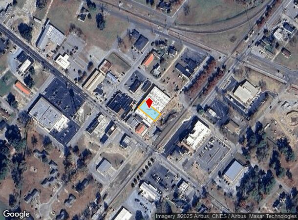 208 N Main St, Pembroke, NC Parcel Map