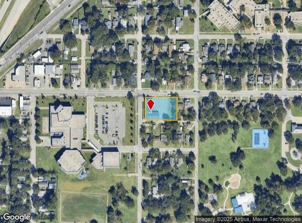  2124 W 41St St, Tulsa, OK Parcel Map