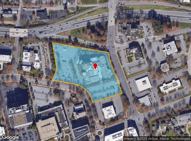  5 Oak St, Asheville, NC Parcel Map