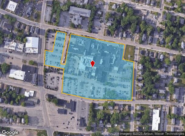  219 Park St, Attleboro, MA Parcel Map