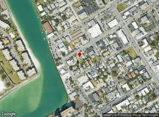  636 Corey Ave, St Pete Beach, FL Parcel Map