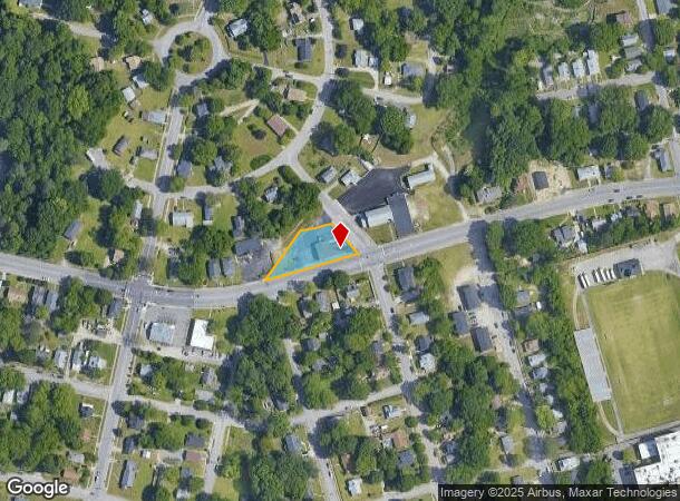  1505 W Broadway, Hopewell, VA Parcel Map