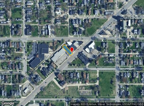  1232 Broadway St, Toledo, OH Parcel Map