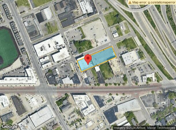  2030 W Elizabeth St, Detroit, MI Parcel Map