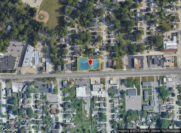  16345 E 9 Mile Rd, Eastpointe, MI Parcel Map