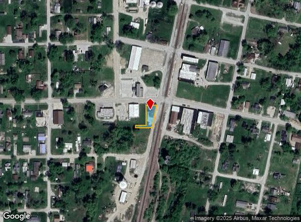 3 N Railroad St, Shelburn, IN Parcel Map