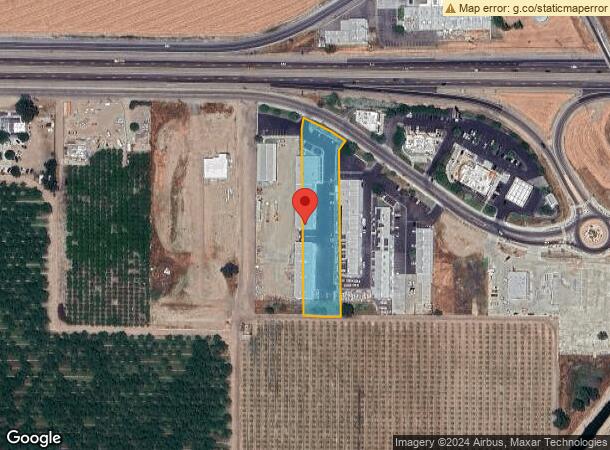  515 Noble Ave, Farmersville, CA Parcel Map