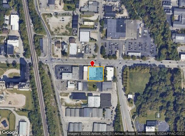  1985 E Main St, Columbus, OH Parcel Map