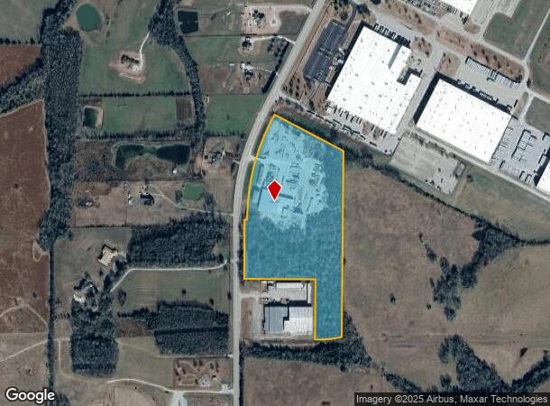  1555 Mitchell Young Rd, Montgomery, AL Parcel Map