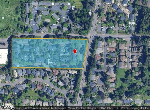  7000 Sw Vermont St, Portland, OR Parcel Map