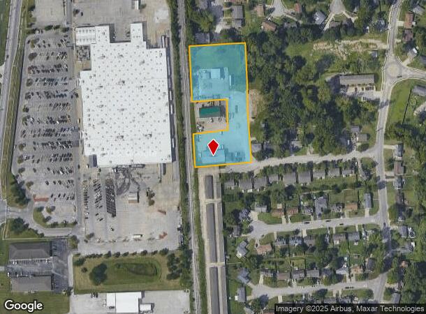 1840 Scott Rd, New Albany, IN Parcel Map