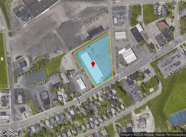  609 E Main St, Endicott, NY Parcel Map