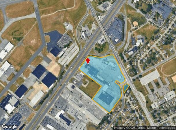 1 Penn Mart Shopping Ctr, New Castle, DE Parcel Map