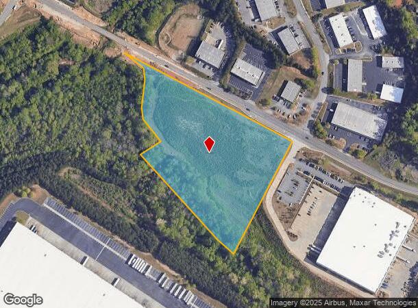  4630 Thompson Mill Rd, Buford, GA Parcel Map