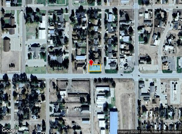  1025 S Trindle St, Hugoton, KS Parcel Map
