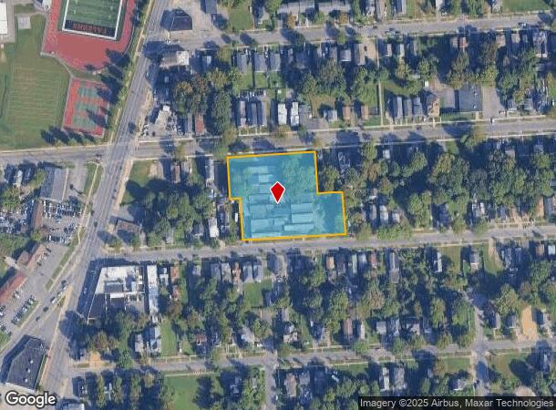 541 Seymour St To Shonnard St, Syracuse, NY Parcel Map