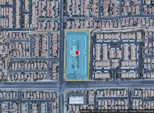  9750 W Sunset Rd, Las Vegas, NV Parcel Map