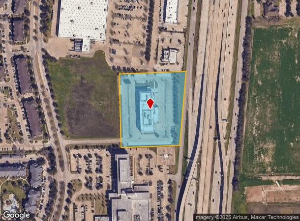 2515 Business Center Dr, Pearland, TX Parcel Map