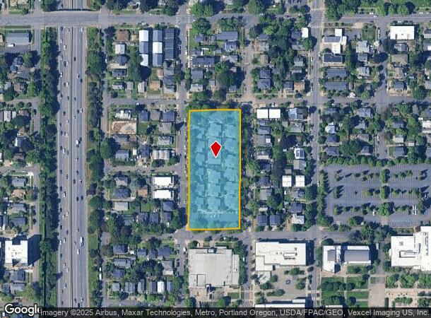  5802 N Michigan Ave, Portland, OR Parcel Map