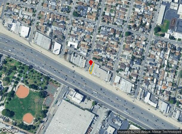  4901 Telegraph Rd, Los Angeles, CA Parcel Map