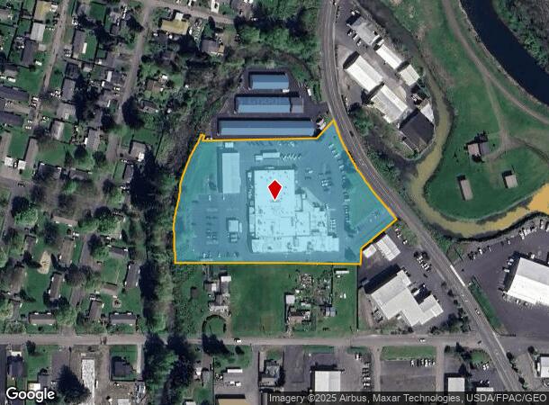 1317 S 13Th Ave, Kelso, WA Parcel Map