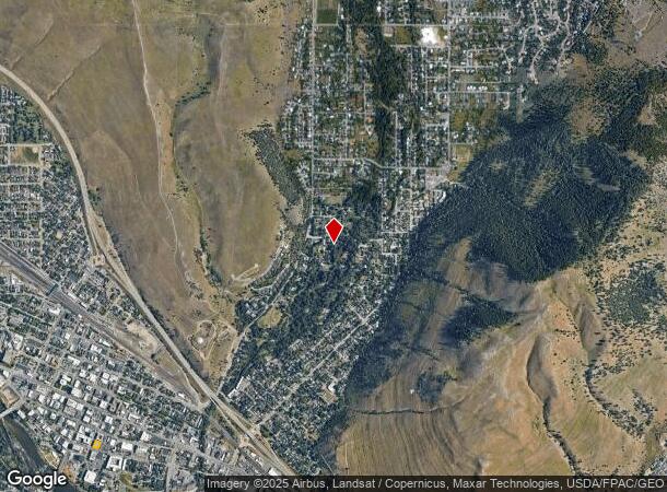  110 N Pattee St, Missoula, MT Parcel Map