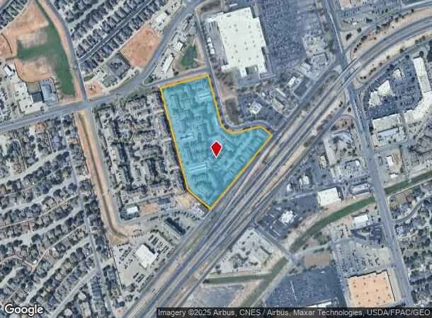  4415 Northcrest Dr, Midland, TX Parcel Map