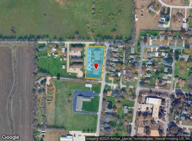 909 W 7Th St, Justin, TX Parcel Map