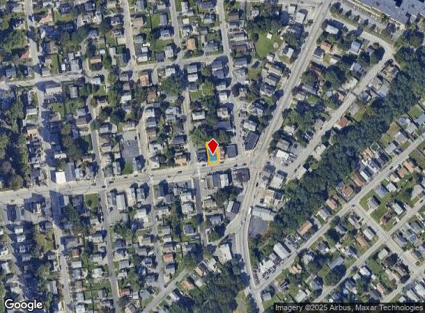 1287 Cranston St, Cranston, RI Parcel Map