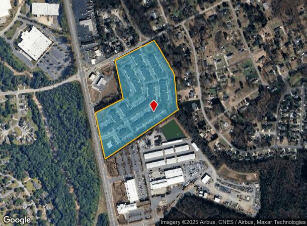  1315 Cypress Point Dr, Rock Hill, SC Parcel Map