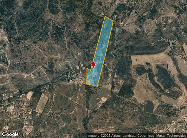  1101 Crider Rd, Marble Falls, TX Parcel Map