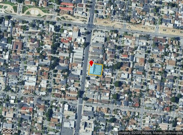 9308 California Ave, South Gate, CA Parcel Map