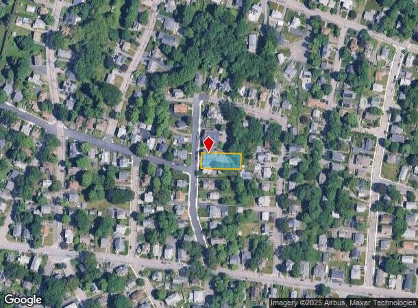 195 Hammond St, Waltham, MA Parcel Map