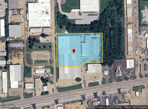  2910 Highway 80 E, Pearl, MS Parcel Map