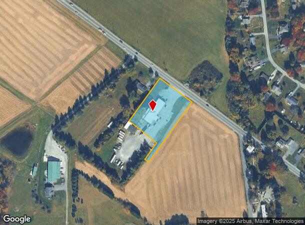 1620 Horse Shoe Pike, Glenmoore, PA Parcel Map