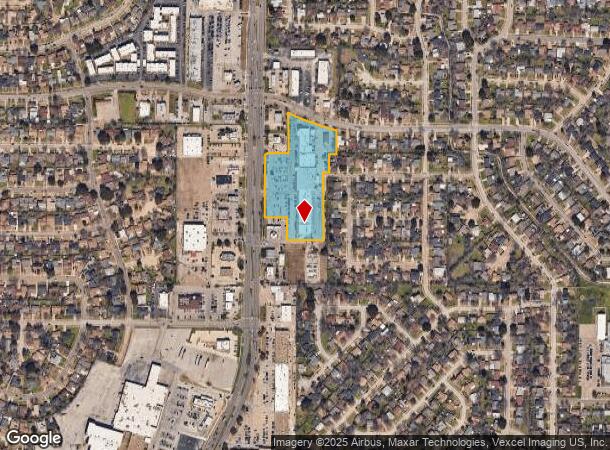 2904 N Belt Line Rd, Irving, TX Parcel Map