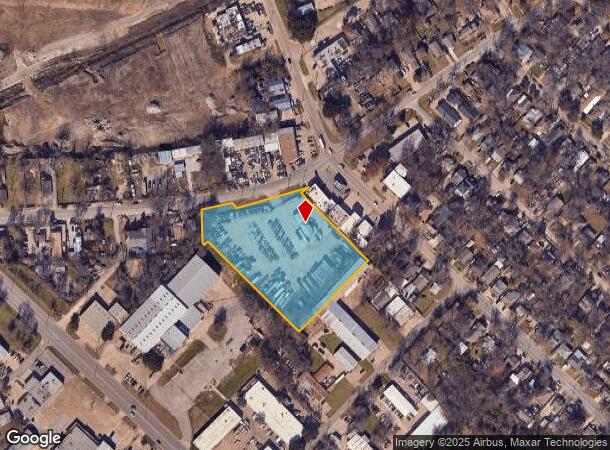 5420 Forney Rd, Dallas, TX Parcel Map