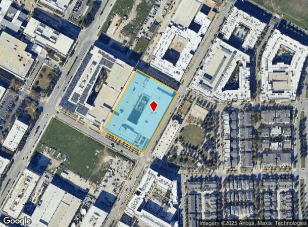  2200 Aldrich St, Austin, TX Parcel Map