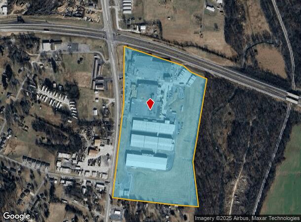  1600 N Main St, Hopkinsville, KY Parcel Map