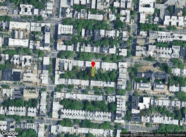  872 Park Pl, Brooklyn, NY Parcel Map