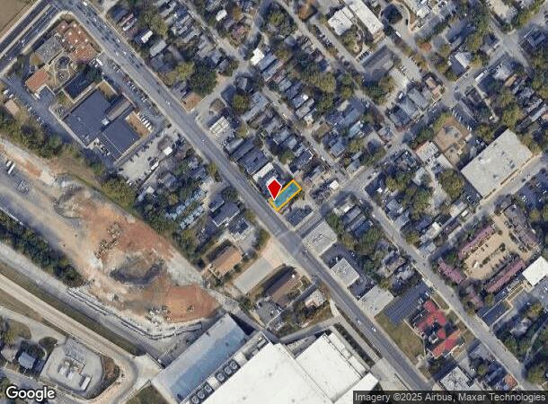  611 W Main St, Lexington, KY Parcel Map