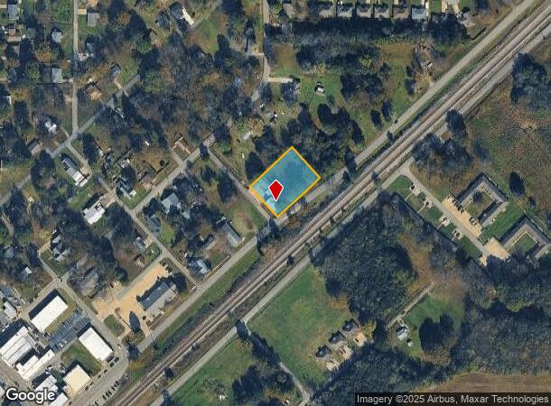 102 Birch St, Beebe, AR Parcel Map